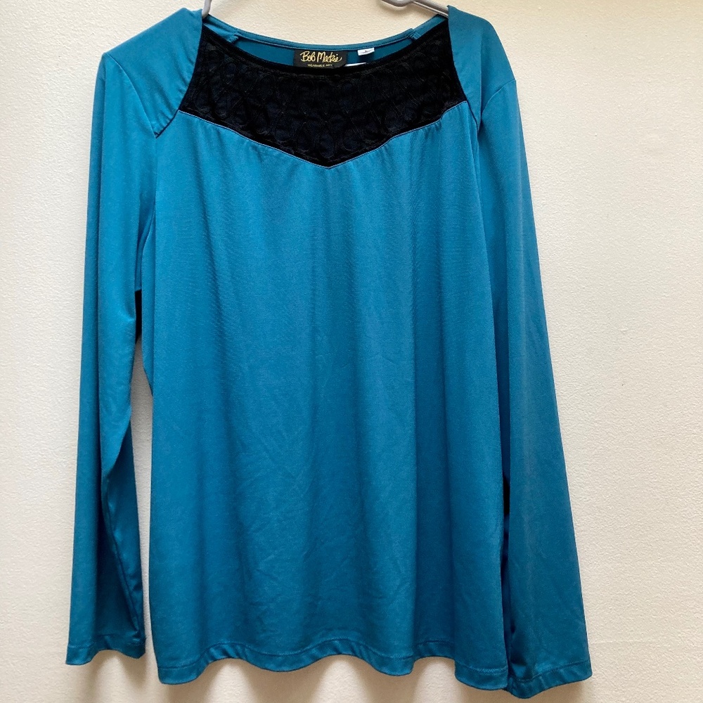 Bob Mackie Wearable Art Top - image 1